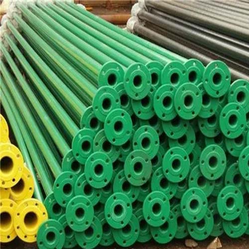 周口涂塑钢管施工案例